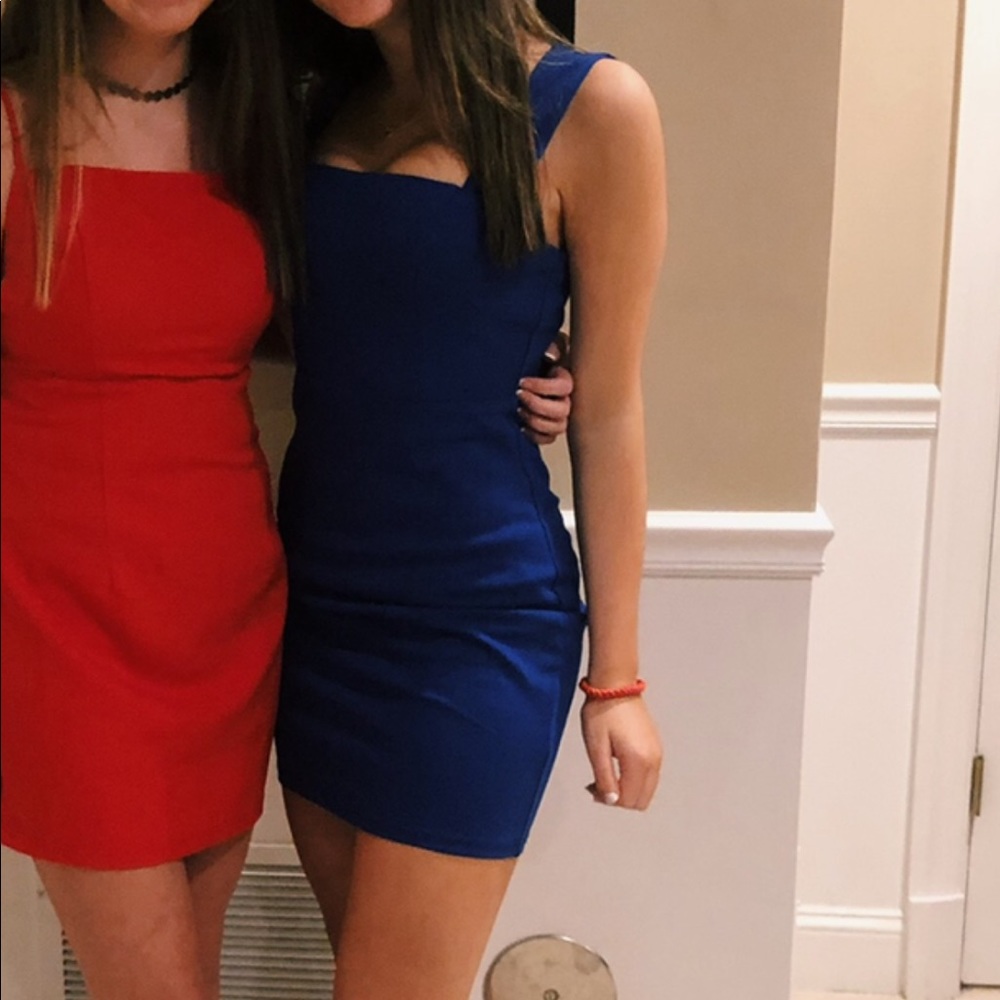 ROYAL BLUE BODYCON DRESS